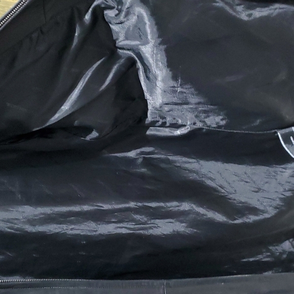 WOMENS BLACK LAMBSKIN GENUINE LEATHER SHORT COAT PETITE MEDIUM - Picture 9 of 12